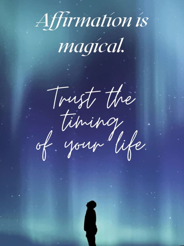 AFFIRMATION IS MAGICAL.