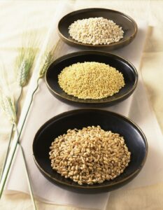 Whole grains for Healthy lifestyle.